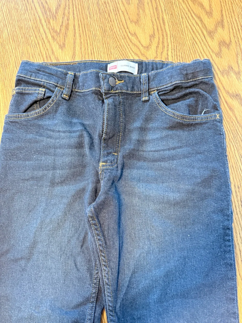 Wrangler Kids Dark Blue Jeans - Picture 3 of 6